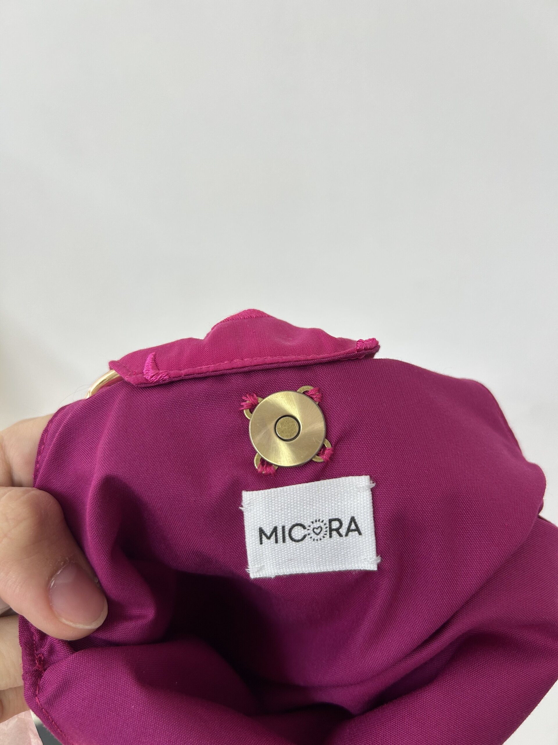 Bolso Rosa Bordado - 2