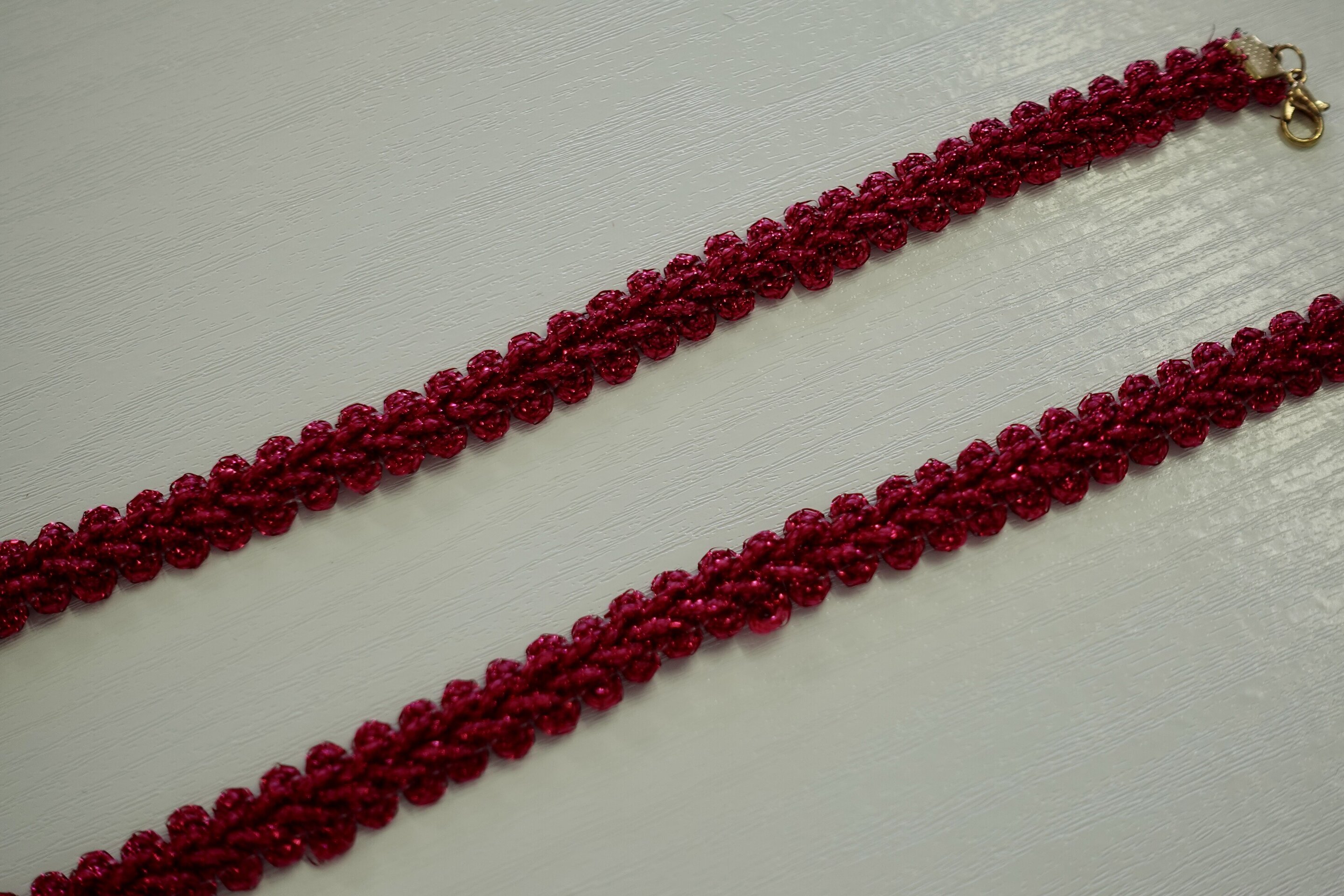 Choker Rosa Brillo - 2