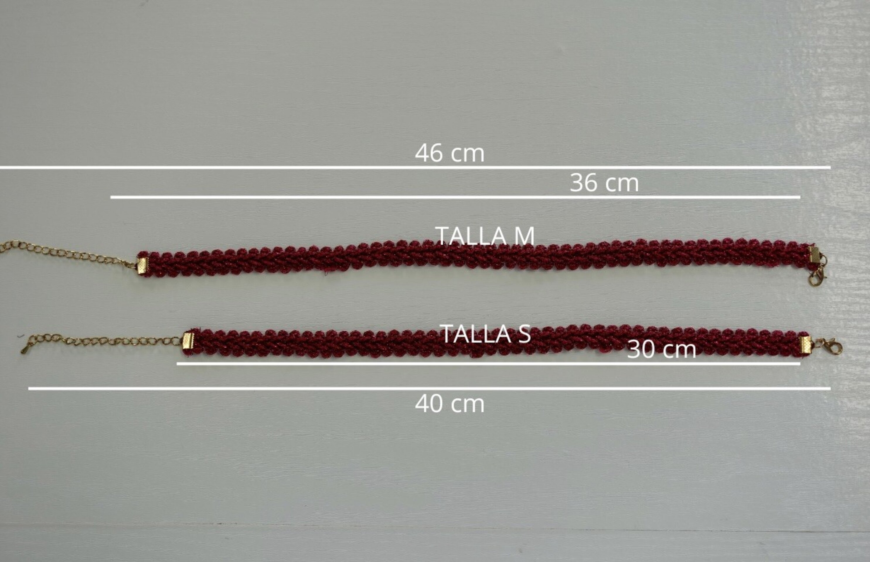 Choker Rosa Brillo - 3