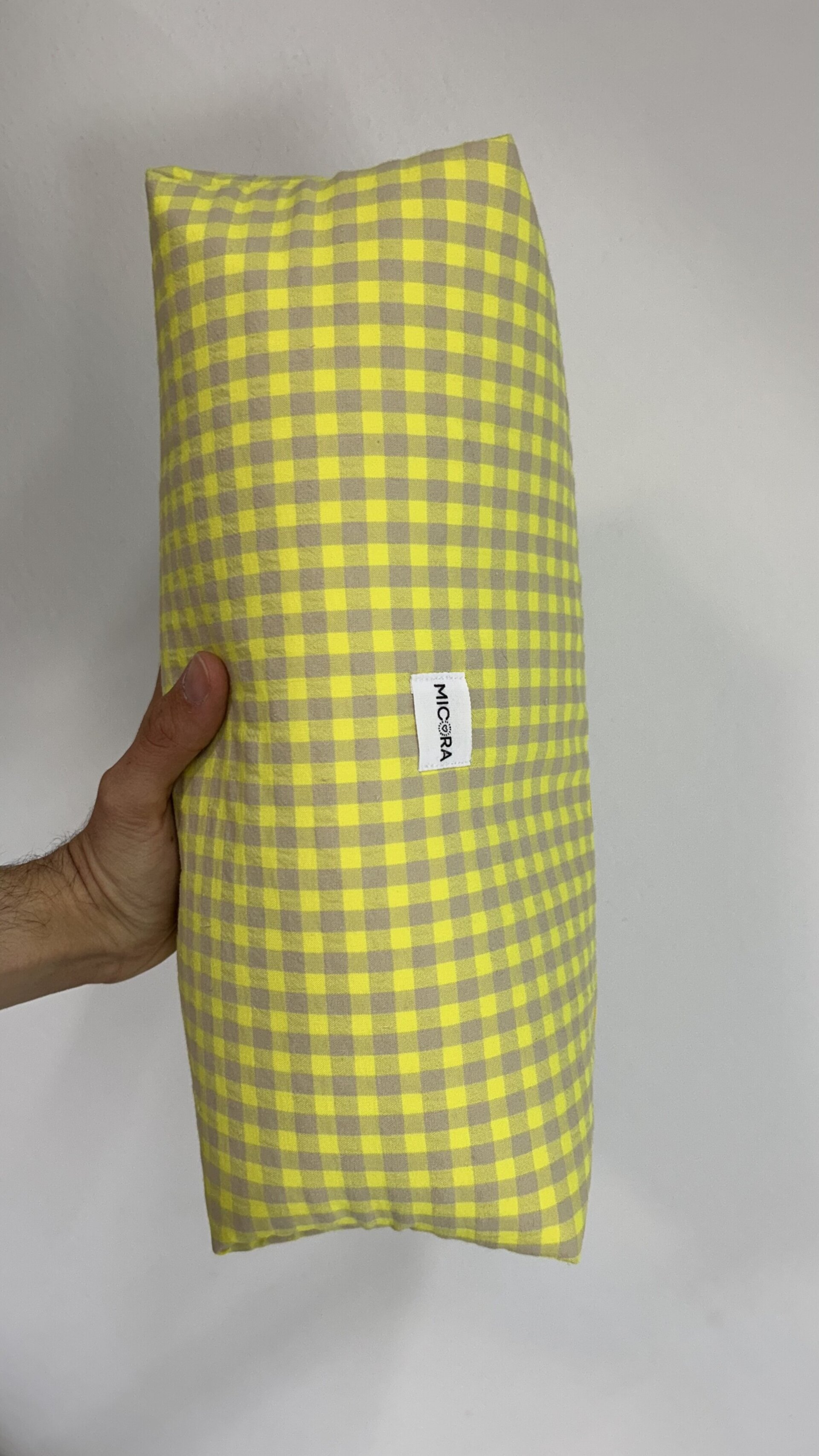 Neceser Acolchado Vichy Amarillo - 2