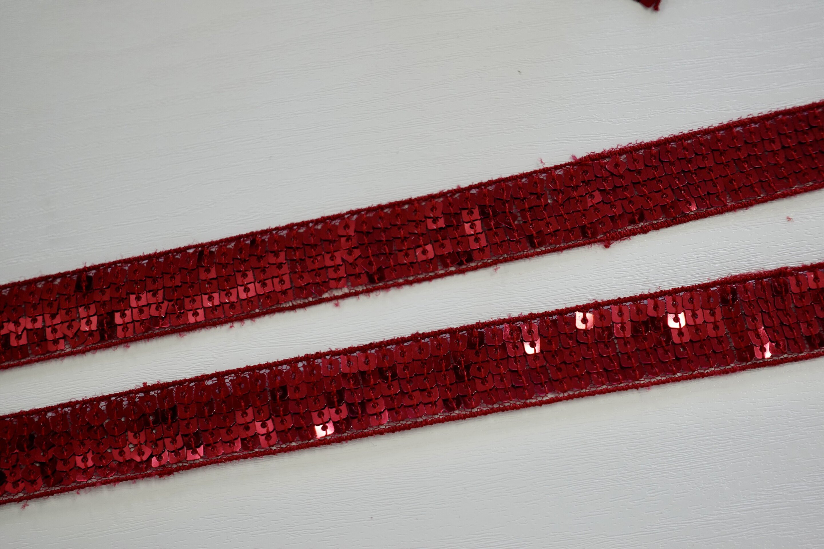 Choker Lentejuela Roja - 2