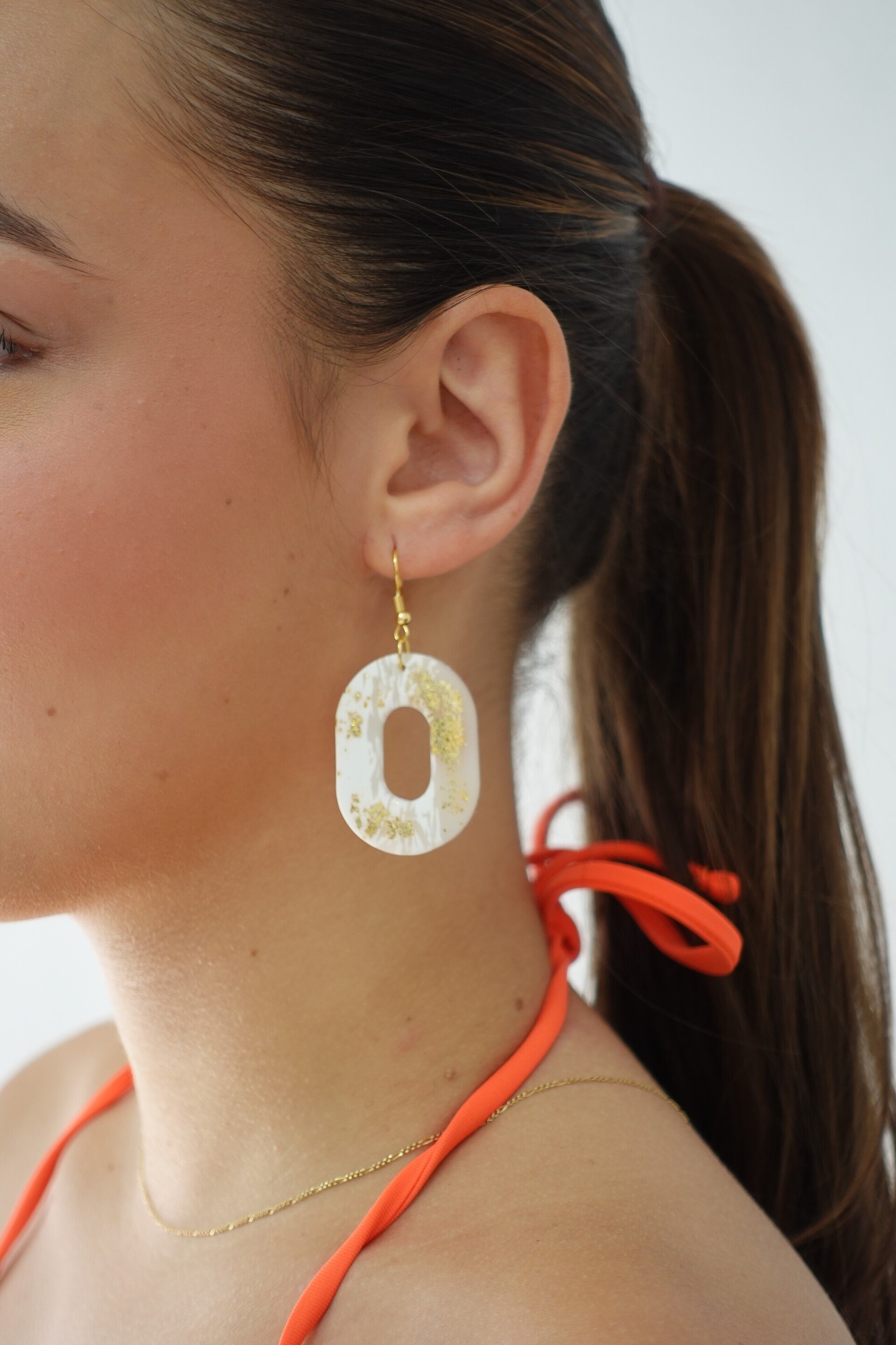 Pendientes Tonos Dorados - 2